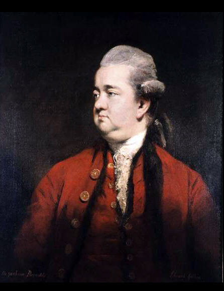 edward gibbon, author of the Decline and Fall of the Roman Empire