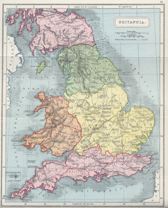 Map of Roman Britain