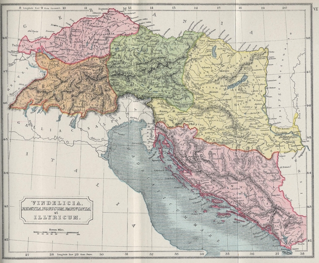 Map of Vindelicia