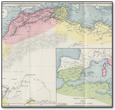 Map of Ancient North Africa