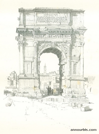 'THE ARCH OF TITUS'. 