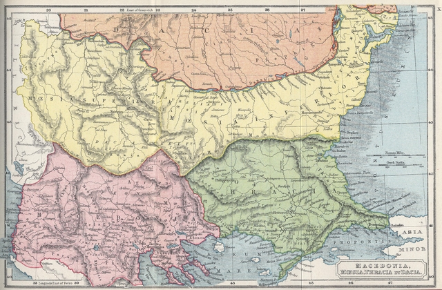 Map of Macedonia