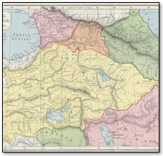 Map of Armenia